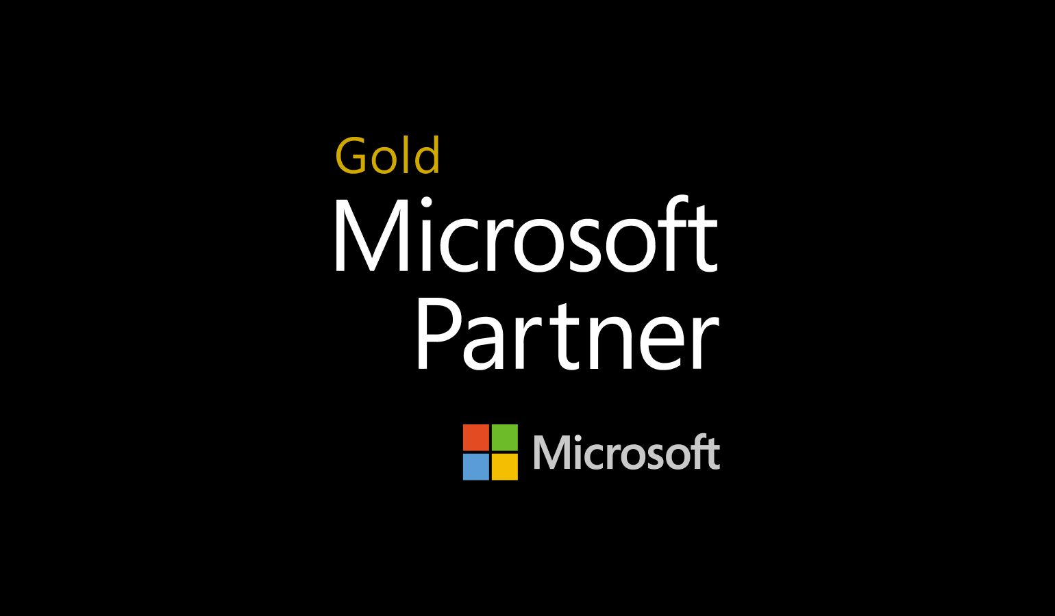 Microsoft Gold Partner badge